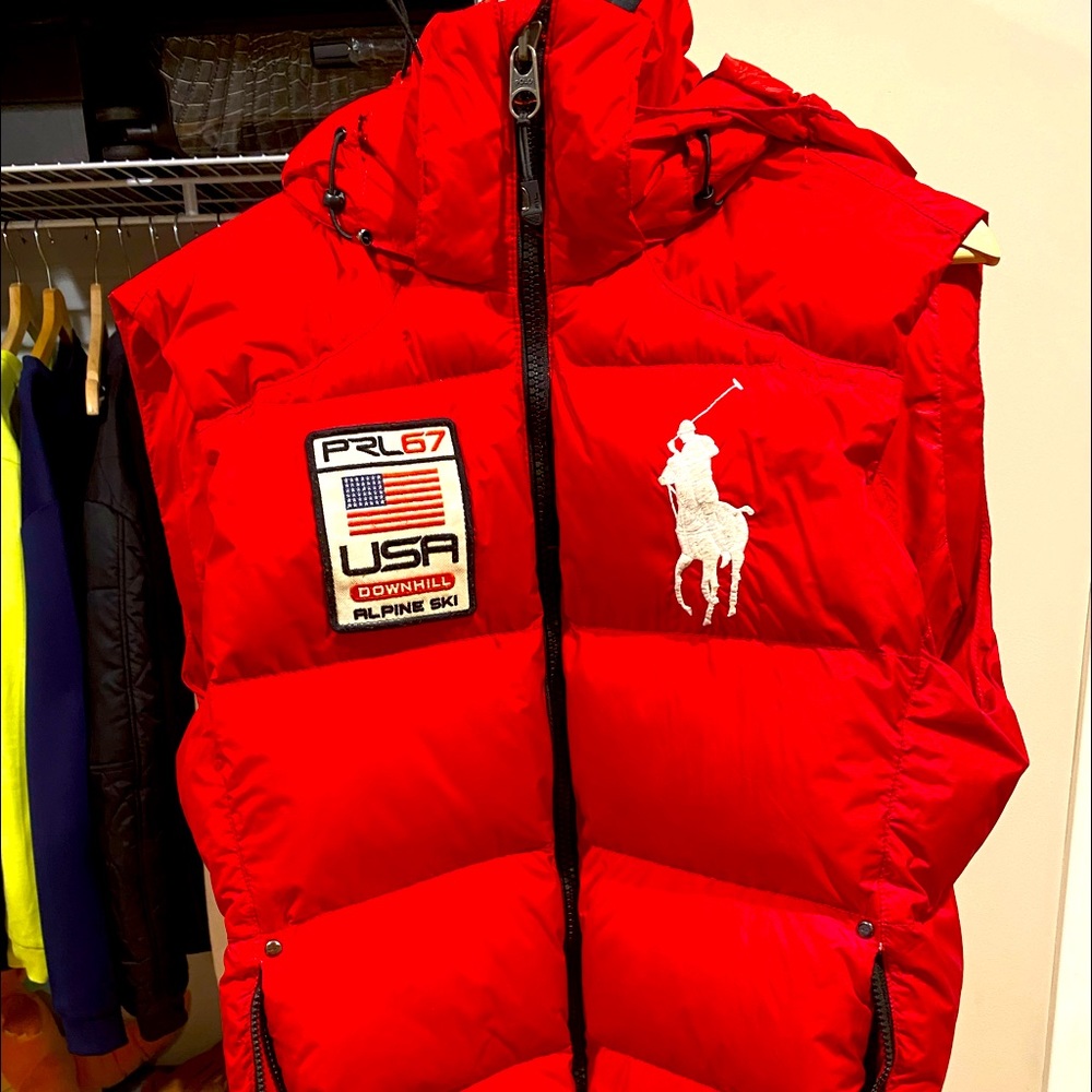Polo Ralph Lauren Big Pony Hooded Vest